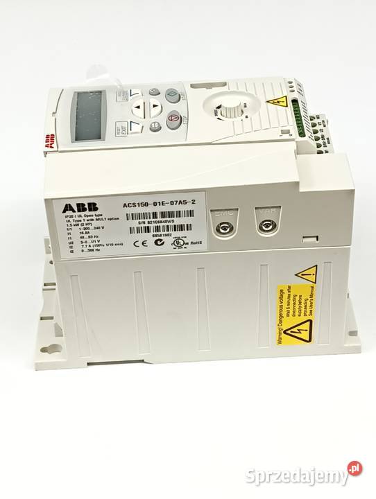 Falownik ABB ACS15001E07A52 1fazowy 230V AC dolnośląskie Bolesławiec