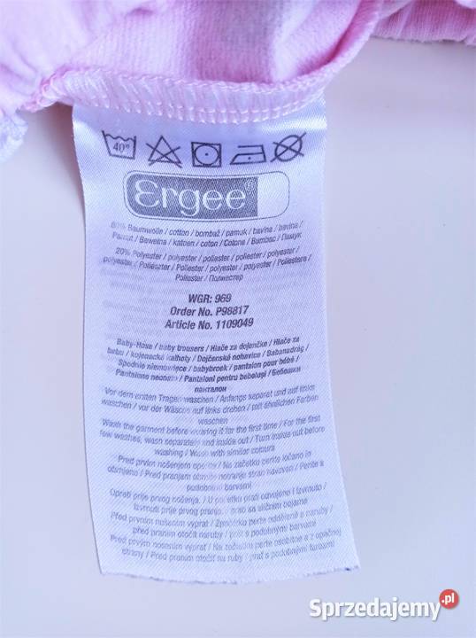 Spodnie dresowe z falbankami Ergge 80 Katowice