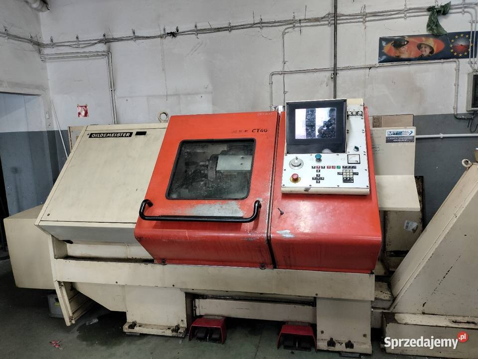 Tokarka CNC GILDEMEISTER NEF CT40 z wyciągiem Produkcja Oświęcim sprzedam