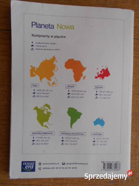 Planeta Nowa podręcznik geografia klasa 8 nowa Parczew