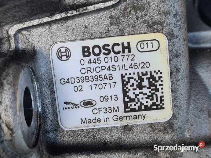 Pompa Wtryskowa CR Land Rover Jaguar OE 20D śląskie