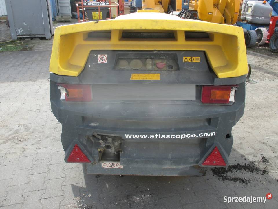 Sprężarka śrubowa kompresor Atlas Copco XAS87KD Rok produkcji 2016 Pleszew sprzedam