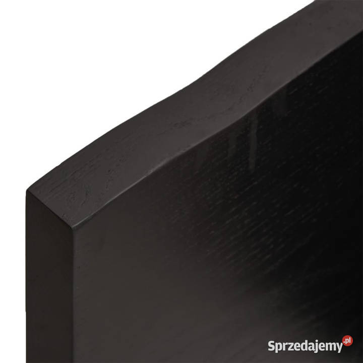 Blat stołu ciemnobrązowy 140x60x24 lite drewno mazowieckie Warszawa sprzedam