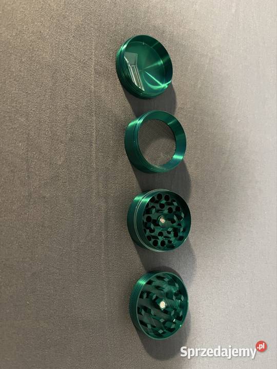 Młynek Grinder Crusher metalowy 4 częściowy do