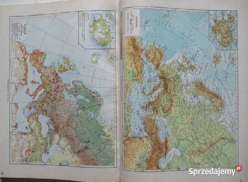 Weltatlas Atlas świata 1957r atlas świat łódzkie