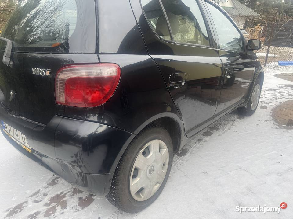 Sprzedam toyote yaris benzyna klimatyzacja Yaris Płock sprzedam