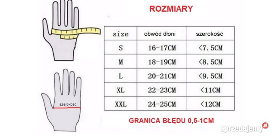 RĘKAWICE MOTOCYKLOWE CROSS QUAD ROZMIAR XL śląskie Mysłowice