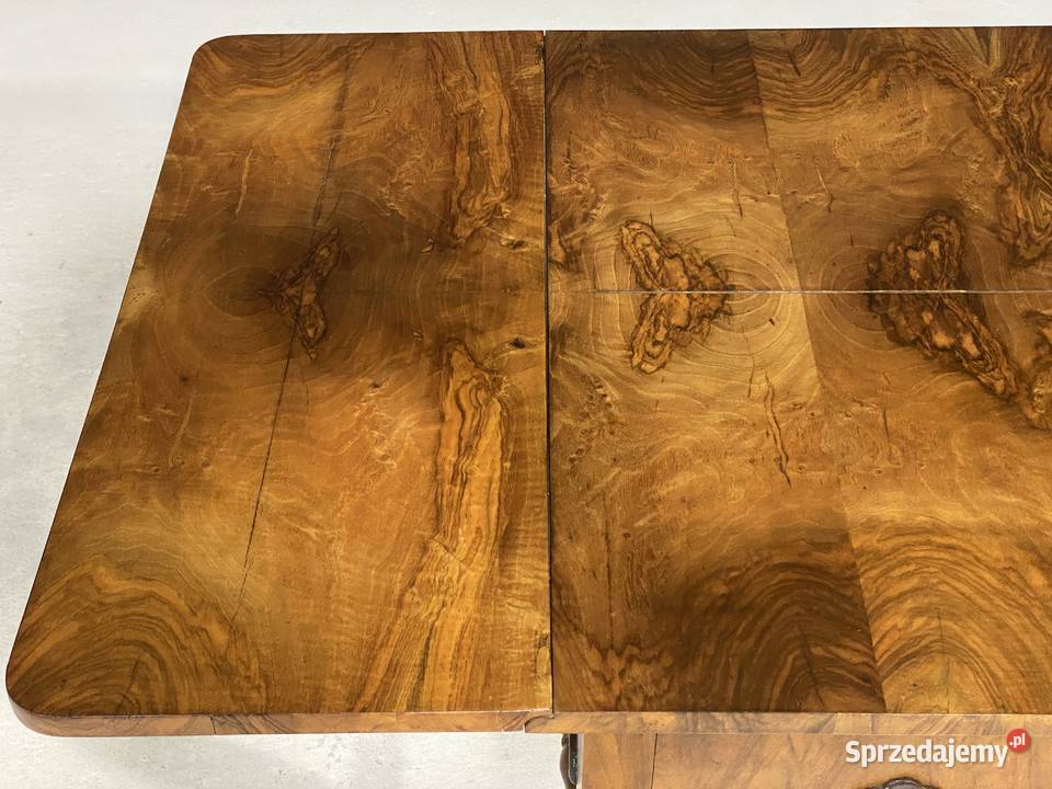 Stół z szufladami w stylu Biedermeier klapiak zachodniopomorskie Gryfice