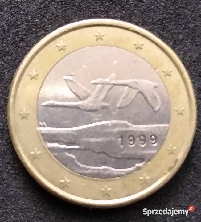 1 euro Finlandia 1999 Antyki, Sztuka, Kolekcje Łódź