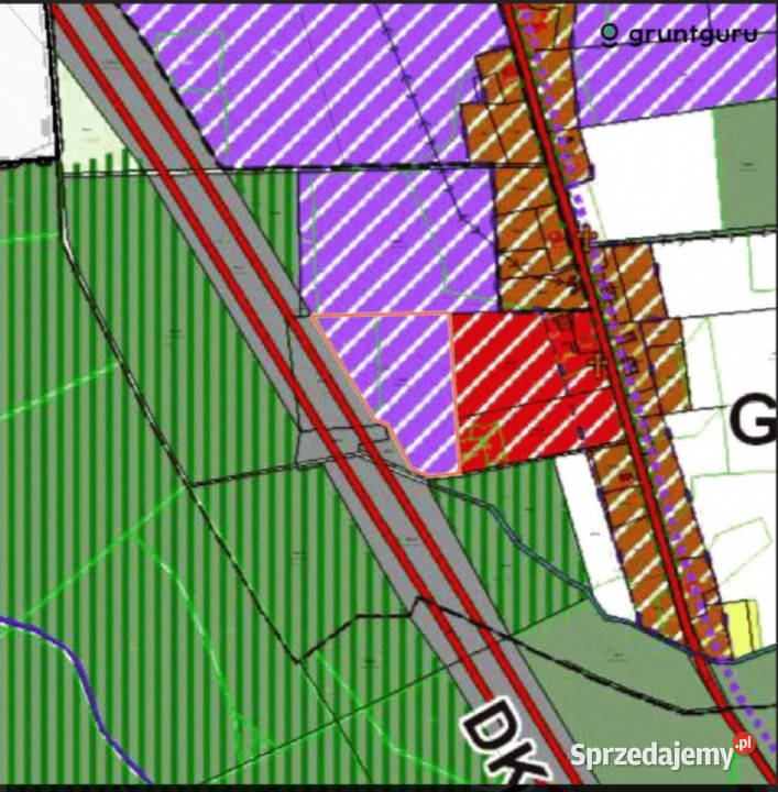 Grunt inwestycyjny działka inwestycyjna S3 3 Myślibórz