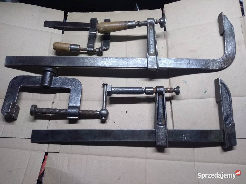 Ściski stolarskie ślusarskie sciski prl stare Chmielnik