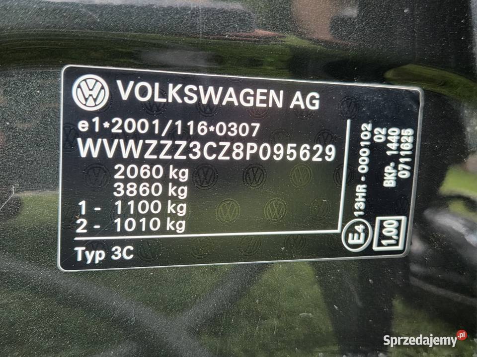 Volkswagen Passat B6 20 1968cm3 świętokrzyskie Kielce