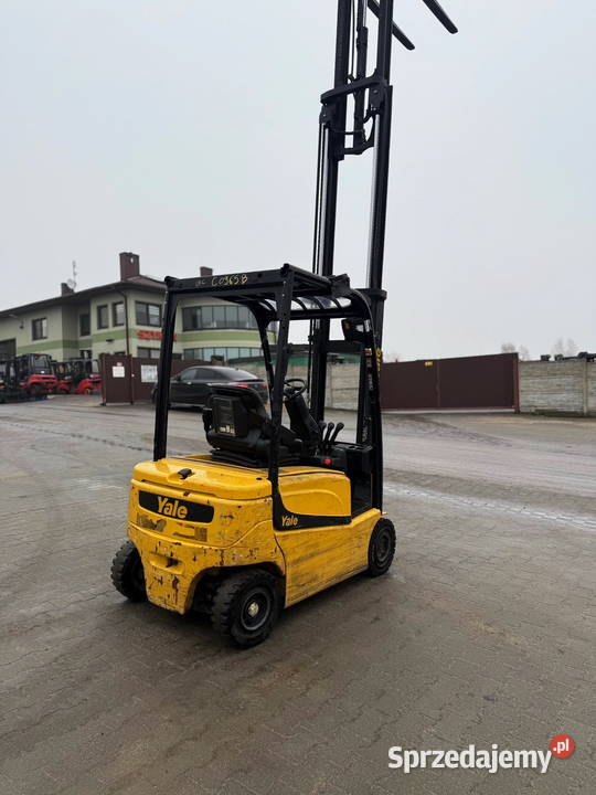 wózek widłowy elektryczny YALE ERP16VF Triplex łódzkie Działoszyn