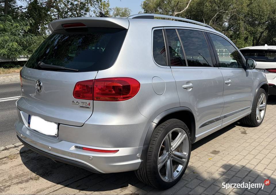 VW TIGUAN R 4Motion 2015r kurtyny powietrzne opolskie Przywory