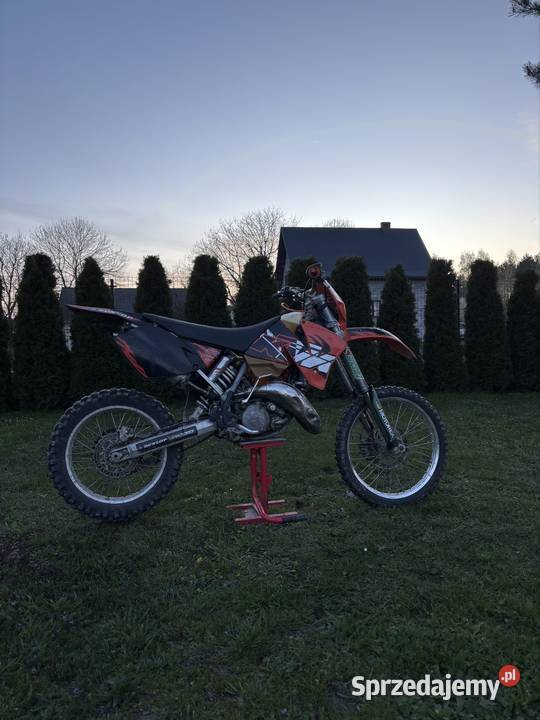 KTM exc 125 zarejestrowany 2001 świętokrzyskie Pękosław sprzedam