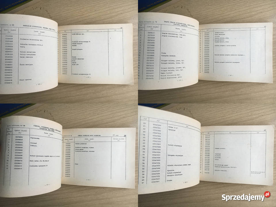Katalog Części Tatra 148 Oryginalny Indeks Swarzędz