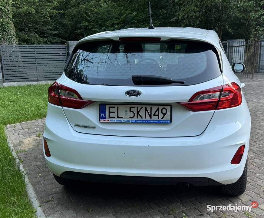 Ford Fiesta lift 2019 bezwypadkowy manualna Łódź