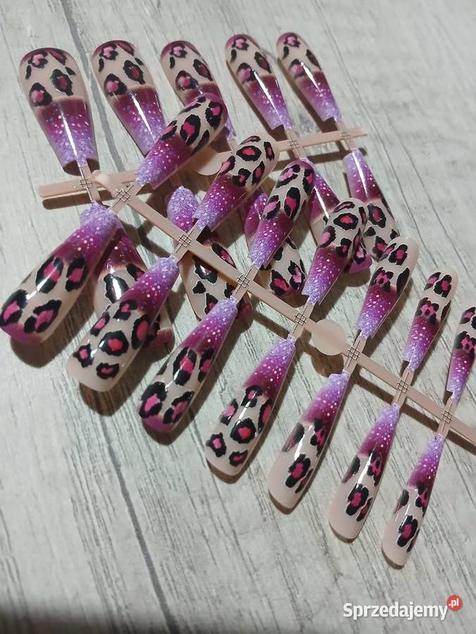 Zdobione tipsy panterka Gliwice