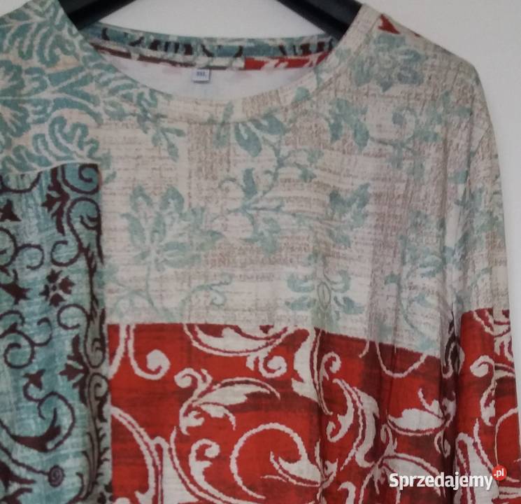 XL4850 Nienoszona kolorowa bluzka Gliwice sprzedam