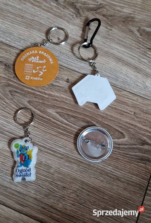 Brelok breloczek karabińczyk zestaw dziecka małopolskie Kraków