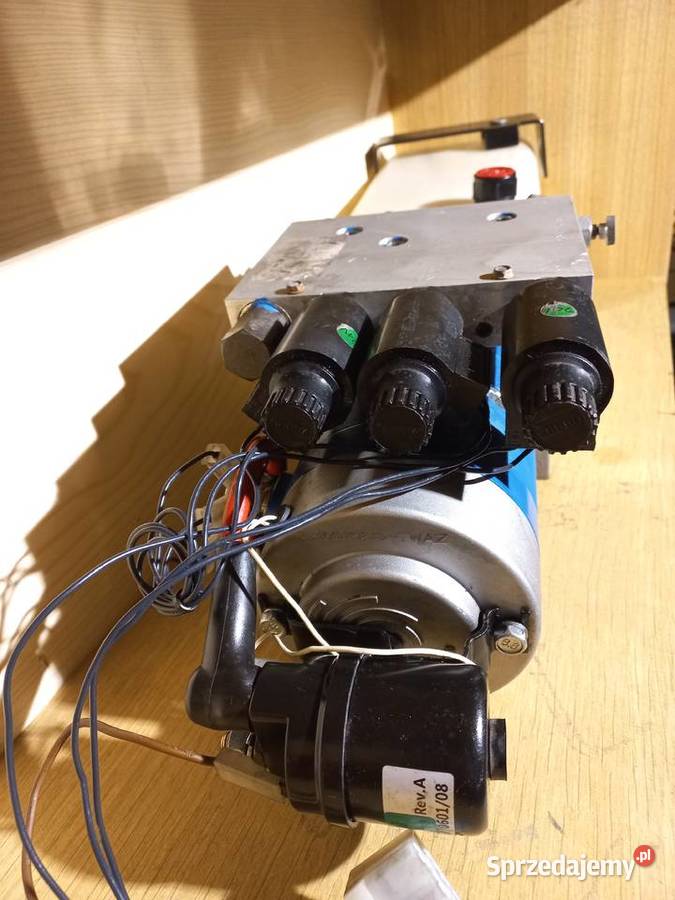 Pompa silnik 32207 24V agregat hydrauliczny wielkopolskie Przykona