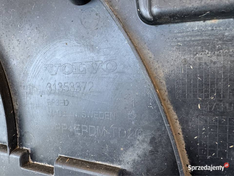 Płyta osłona pod zderzak przód Volvo xc90 II 2 Międzychód