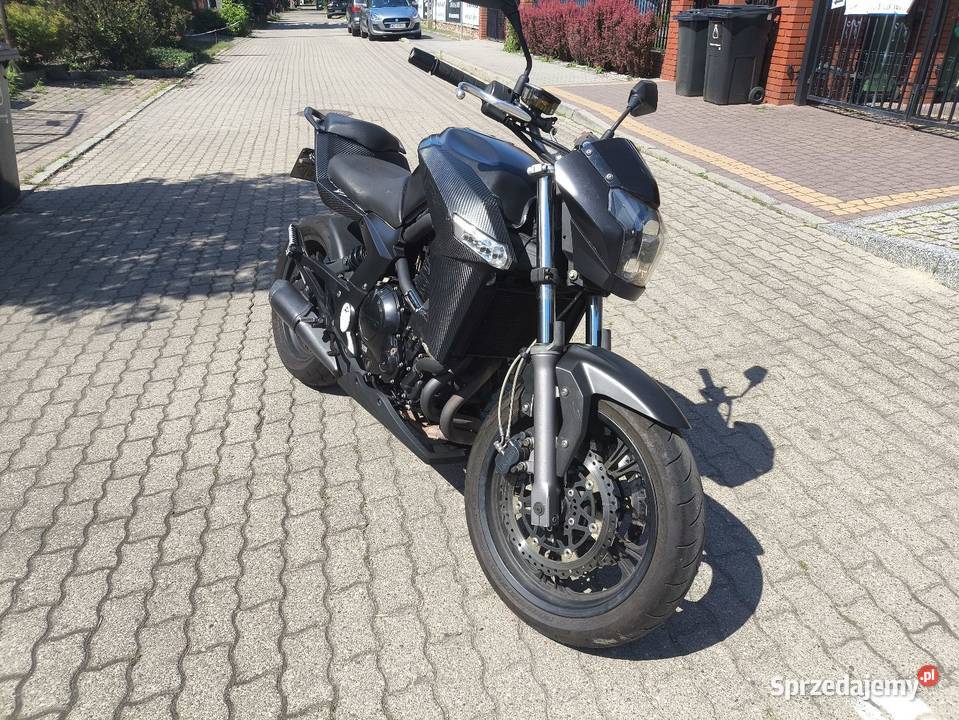 CF MOTO 650 NK 2014 czarny 9500 przebiegu Motocykle, skutery, quady