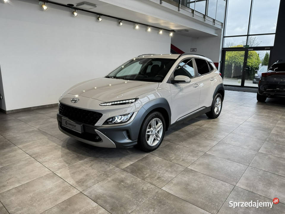 Hyundai Kona Style 10TGDI 120 DCT 2022 r salon I klimatyzacja Samochody osobowe Myślenice