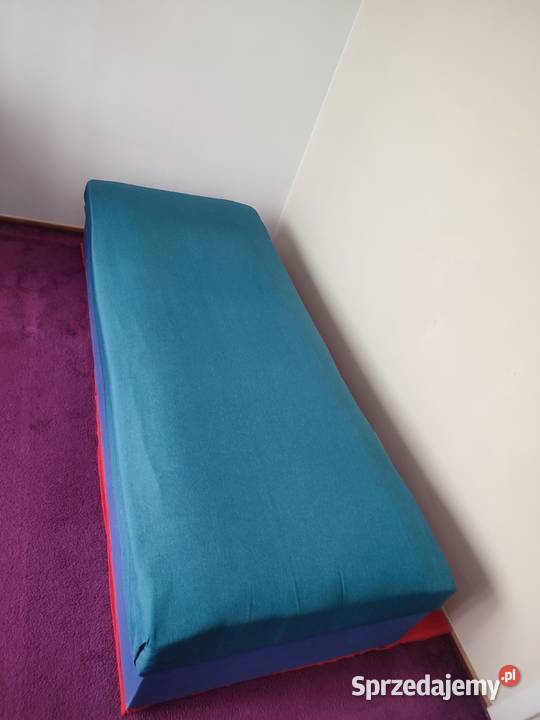 Tapczan 200x80 używany obity tkaniną Warszawa