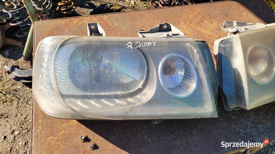 Lampy przednie Citroen Jumpy uszkodzone Oświetlenie mazowieckie