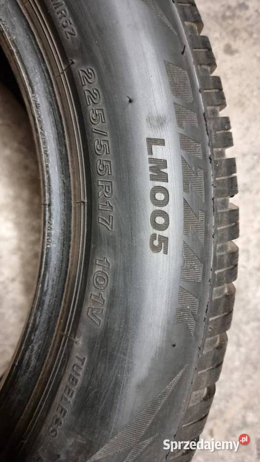 Bridgestone Blizzak Lm005 22555R17 lubelskie sprzedam
