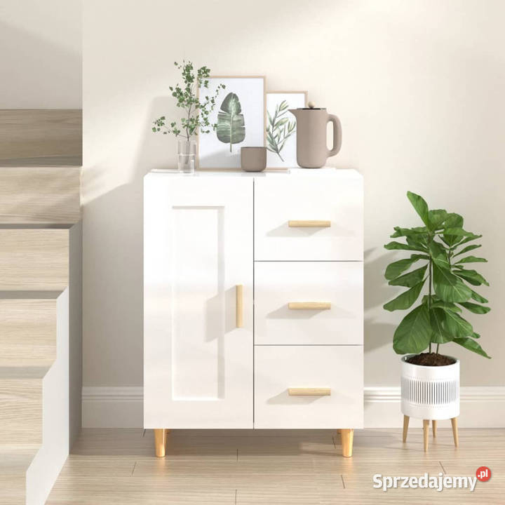 Szafka biała połysk 695x34x90 materiał Warszawa