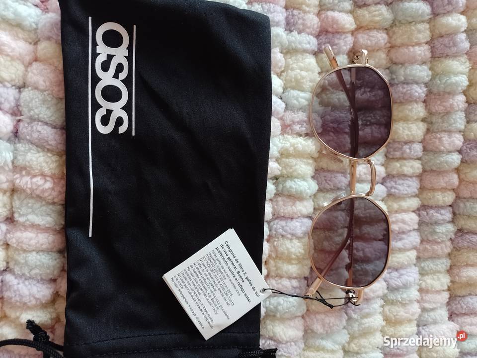 ASOS Ekskluzywne Okulary przeciwsłoneczne z Filtr UV-400 kat. 2 Kraków