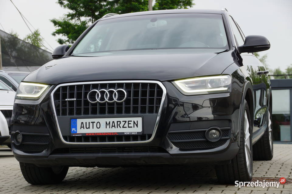 Audi Q3 20 TDI CR 177 4x4 STronic Alcantara centralny zamek Nowy Sącz