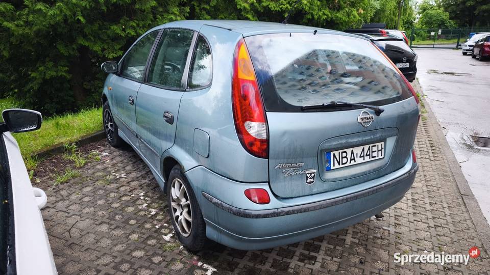 Nissan Almera Tino uszkodzony warmińsko-mazurskie Olsztyn