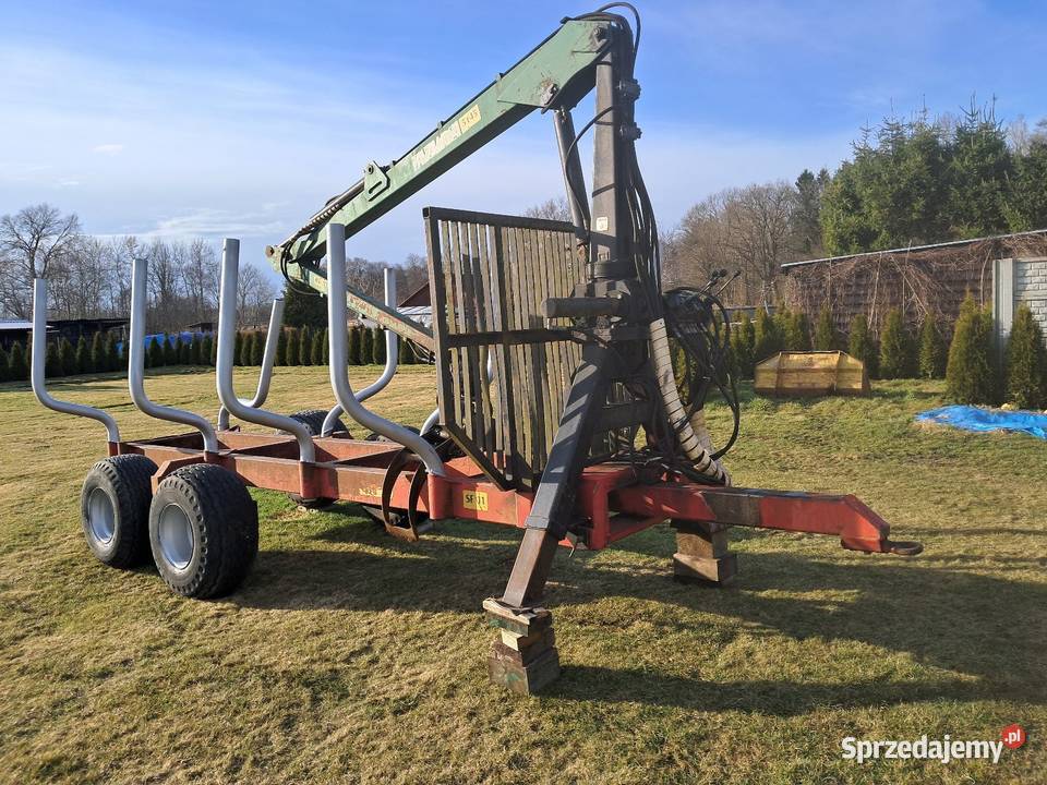 Przyczepa leśna More Maskiner SF 11 Płoty