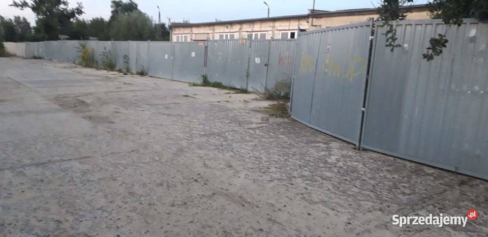 Ogrodzenie blaszane ocynk budowlane skrzydłowa Trzebnica