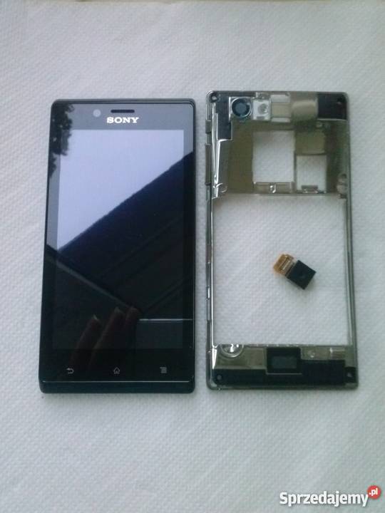 Sony Xperia J ST26i Obudowa przednia z dotykiem Wrocław sprzedam