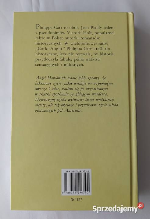 Tajemnica Jeziora Świętego Branoka Philippa Carr Książki i Podręczniki Hajnówka