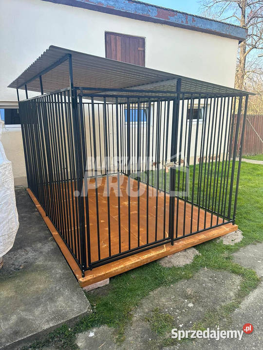 Kojec psa 2x3m Podłoga drewniana Dach spad w bok Kalisz sprzedam