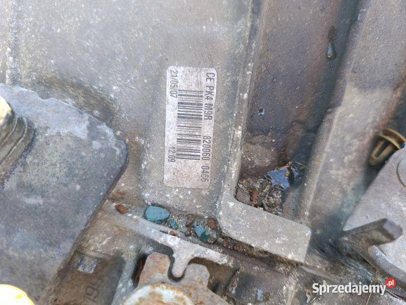 SKRZYNIA BIEGÓW MANUALNA RENAULT LAGUNA III 20 Rudziniec