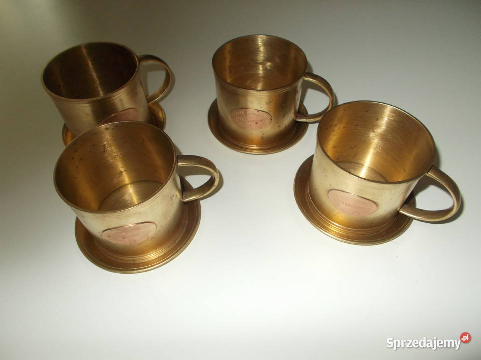 Stare holenderskie kubki ze spodkami mazowieckie Warszawa