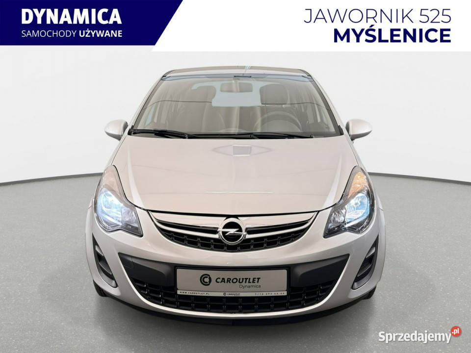 Opel Corsa 12 LPG 86 M5 2014 r salon srebrny Myślenice
