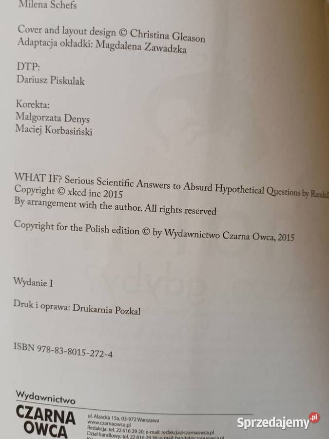 What if a co gdyby książki Warszawa księgarnia