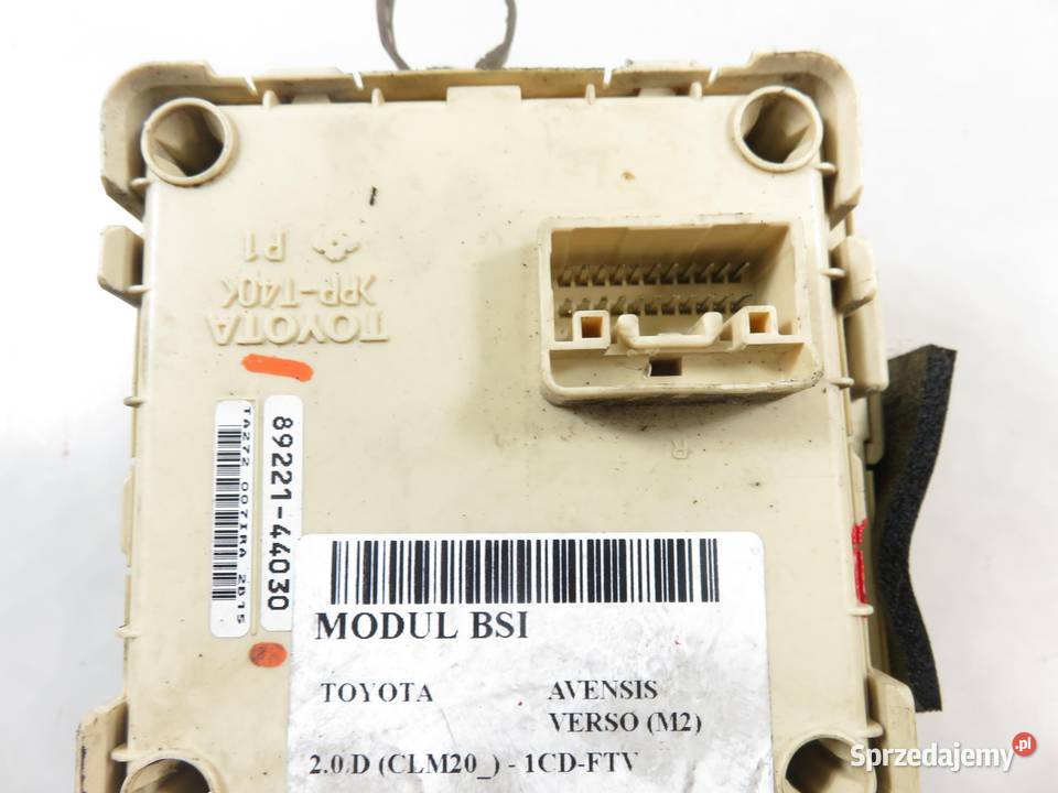 BSI TOYOTA AVENSIS VERSO M2 20 D 1CDFTV