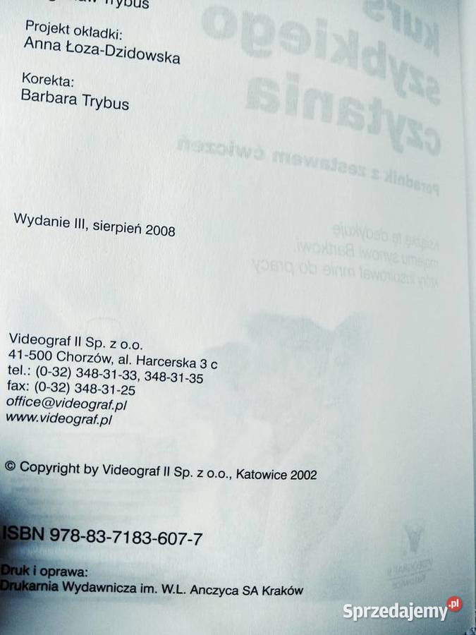 Kurs szybkiego czytania książki prezenty Bródno Warszawa