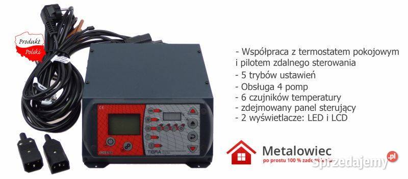 Sterownik do Pieca z podajnikiem na 4 Pompy 6 kujawsko-pomorskie Szpetal Górny