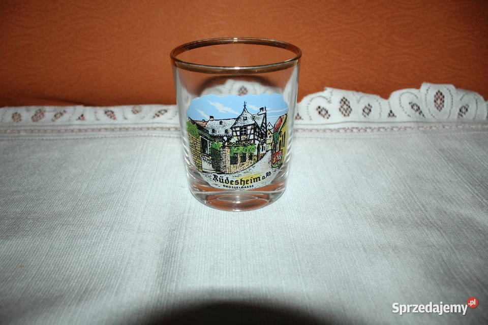 Szklanka Germany Rudesheim a RH Drosselgasse śląskie Chorzów