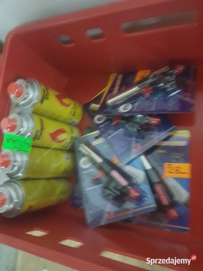 Palnik gazowy z zapalarką na butlę turystyczną Głogowa