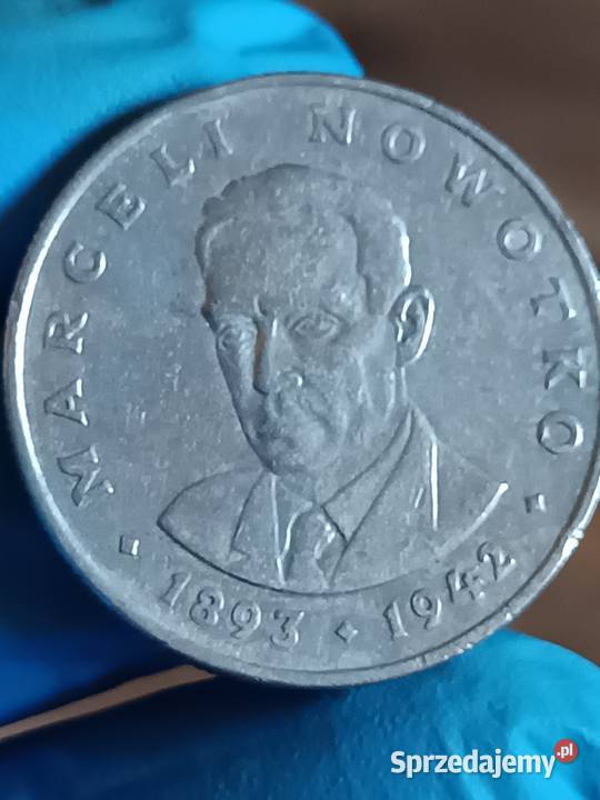 Sprzedam drugie 20 zl 1974 r Nowotko Mały Orzeł Chełm sprzedam